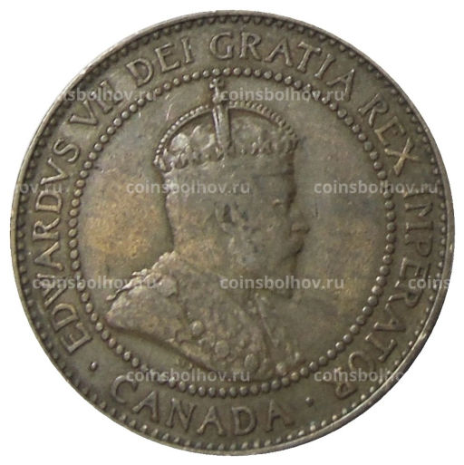 1 цент 1909 года Канада