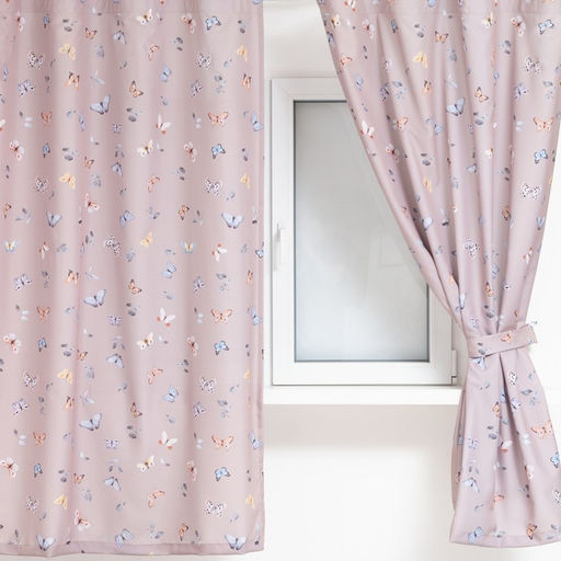 Комплект штор для кухни с подхватами Этель Butterflies 145х180 см - 2 шт, 100% п/э  фото 2