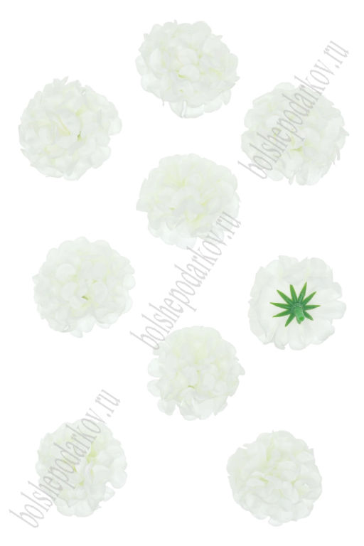 Головки цветов 5 см (10 шт) SF-7874, белый