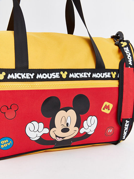 Mickey Mouse Bask?l? Erkek ?ocuk Spor ?antas? - Waikiki фото 3