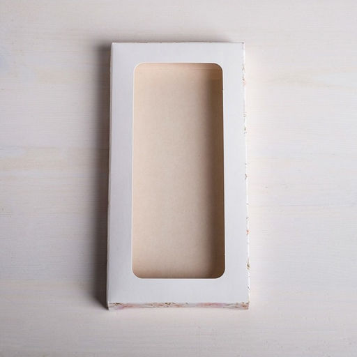 Цена за 5 шт. Коробка для шоколада, кондитерская упаковка, «Нежность», с окном, 17.3×8.8×1.5 см