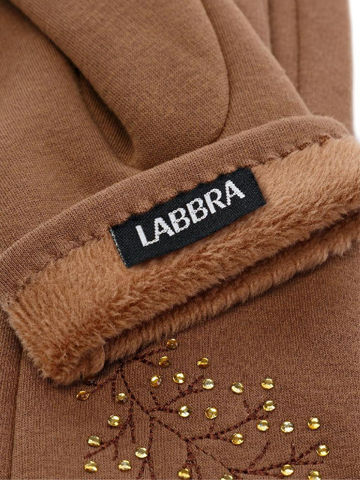 Перчатки жен Labbra LB-PH-88 taupe  фото 4