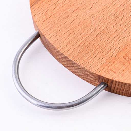 11-31 Доска разделочная овал малый с мет/руч MB(х10) - Mayer&boch фото 3