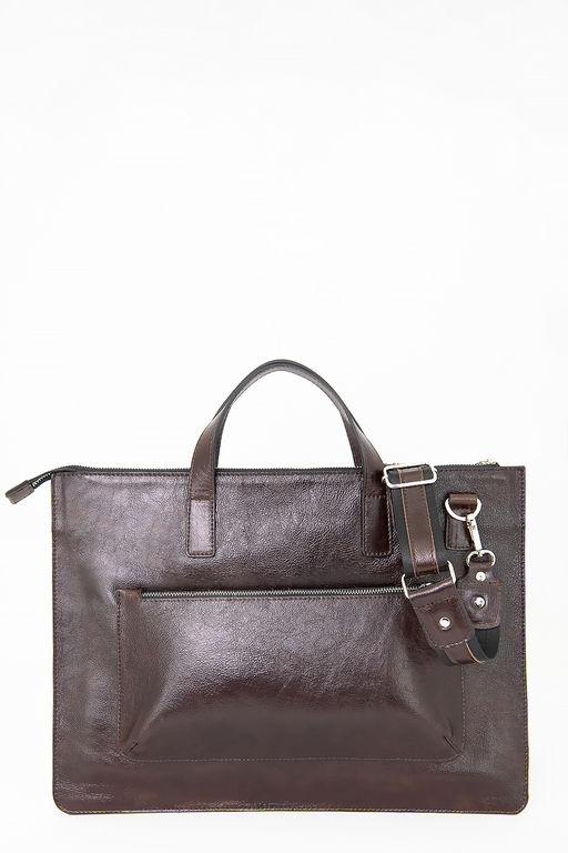 Сумка unisex Ц-580.8 темно-коричневый