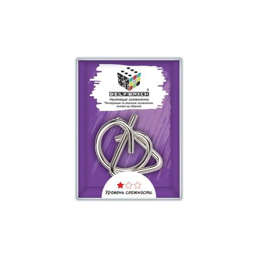 DELFBRICK DLM-23 Головоломка металлическая 1 шт Узел 2 элемент