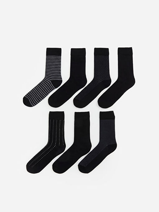 Desenli Erkek Soket ?orap 7li