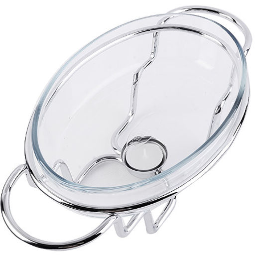 20884 Фондюшница нерж 1,5л с свечой MB (х4) - Mayer&boch фото 3