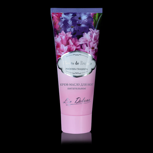 Liv-delano FLEURS DE FRANCE Питательное крем-масло д/ног Роскошь гиацинта 75г