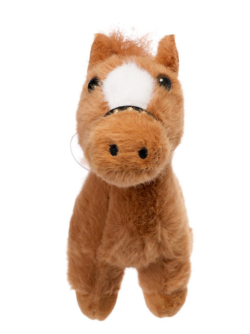 Мягкая игрушка Лошадка, 15 см, на присоске - Simaland фото 4