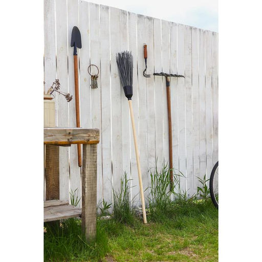 Метла полипропиленовая, наборная, с черенком, 4 кольца, МИКС - Simaland фото 4