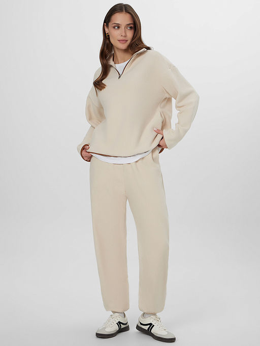 Брюки спортивные женские бежевые - Mark formelle фото 3