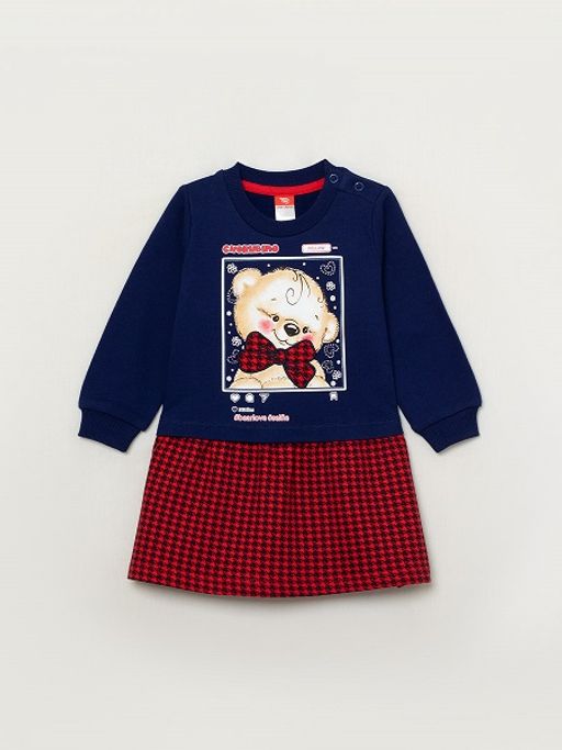 CRB wear/CWNG 62942-41-298 Платье для девочки, темно-синий/Ex.Cherubino