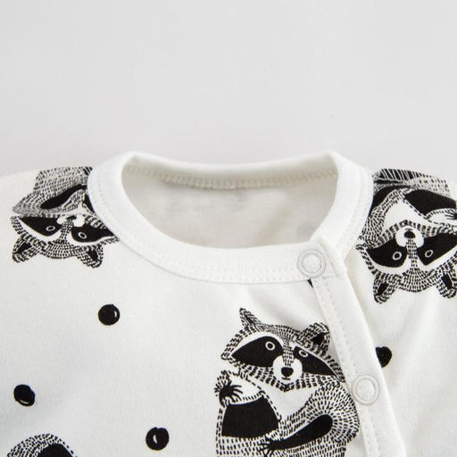 Комбинезон Енот Крошка Я, цвет белый, рост 62-68 см фото 2