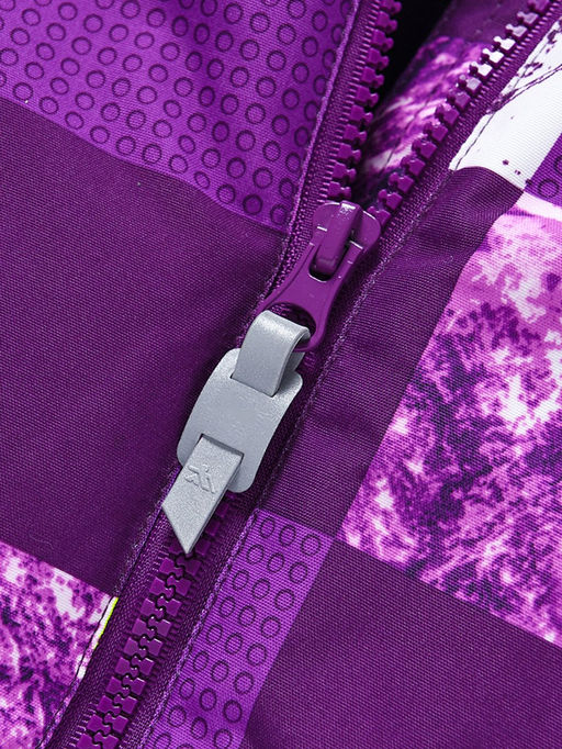 Горнолыжный костюм для девочки фиолетового цвета 9328F - Valianly фото 19