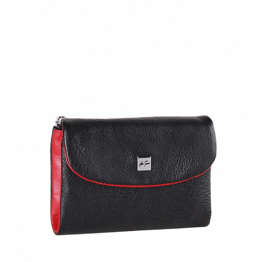 Кошелек 7007-15 black red Velina Fabbiano