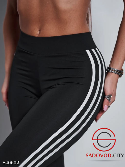 Леггинсы клеш с тремя полосками - Bruno фото 2