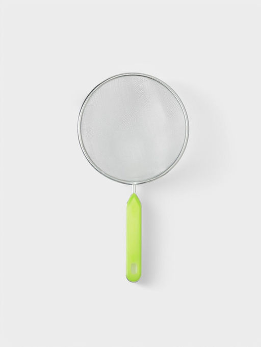 Сито с ручкой Доляна Хозяюшка, d=16 см, цвет зелёный  фото 5