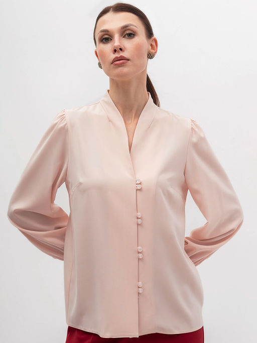 Блузка OD-735-10 бледно-розовый - Tantino фото 4