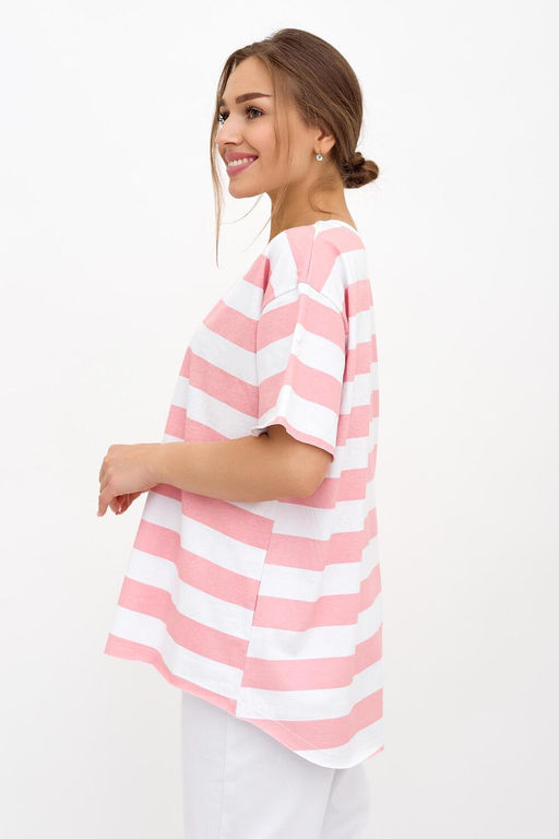 Футболка женская в полоску Фурор