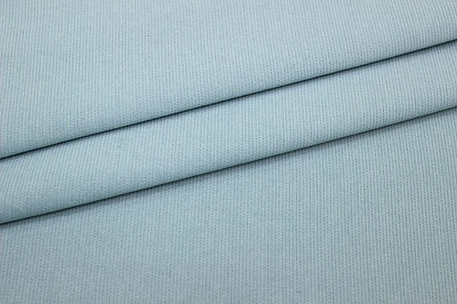 Микровельвет цв.Пыльный св.бирюзово-серый, ш.1.45м, хлопок-100%, 190гр/м.кв - Купава фото 3