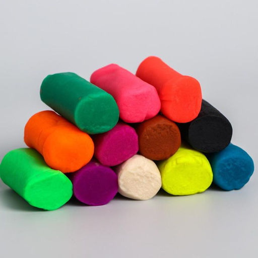 Тесто для лепки, 12 цветов по 15 гр, Смешарики  фото 4