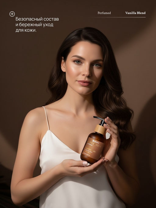 Гель для душа парфюмированный, аромат Vanilla blend, 120 мл, laPOETIQUE  фото 5