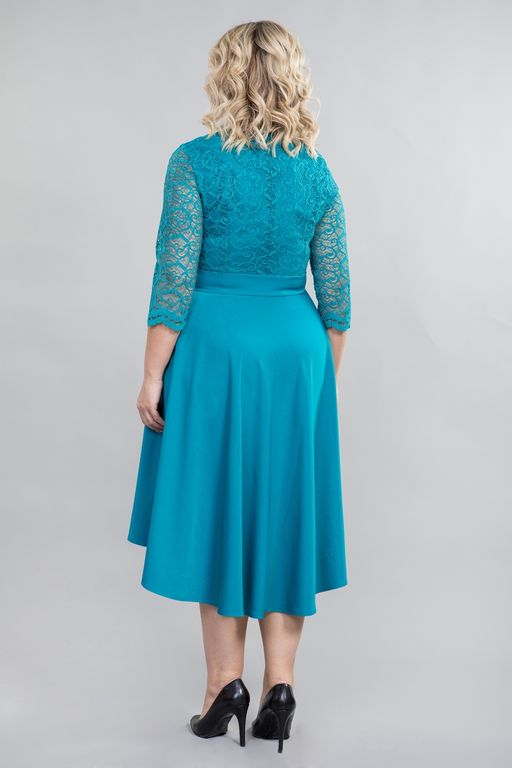 Платье 1171 бирюзовый - Novita фото 5