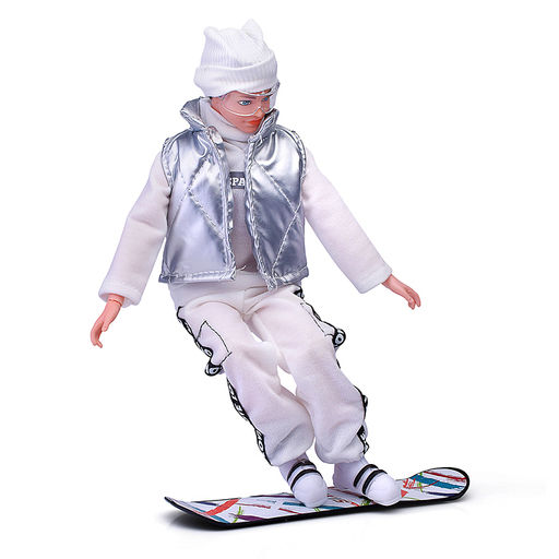 Кукла "Зимнии приключения" с аксессуарами, в коробке