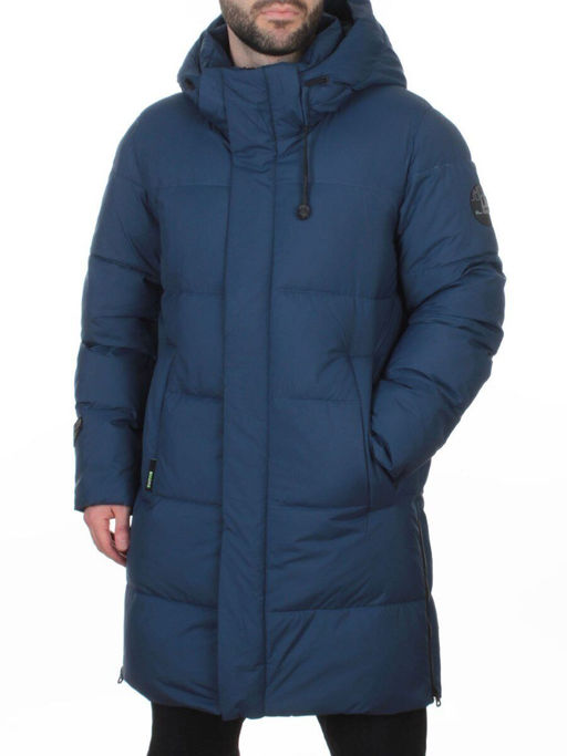 6591 BLUE Куртка мужская зимняя (200 гр. холлофайбер)