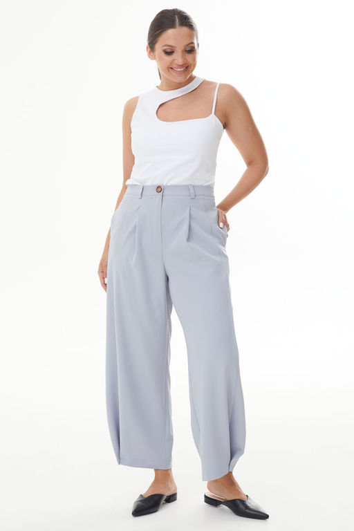 Брюки AURA 4106-170 светло-серый  фото 4