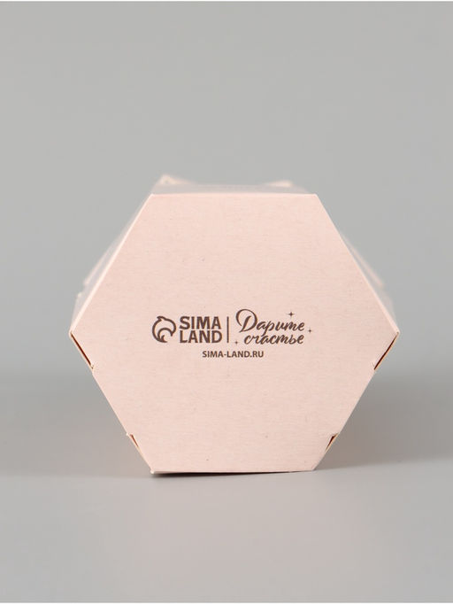 Цена за 5 шт. Бонбоньерка «От всей души», 6.9×12×6 см