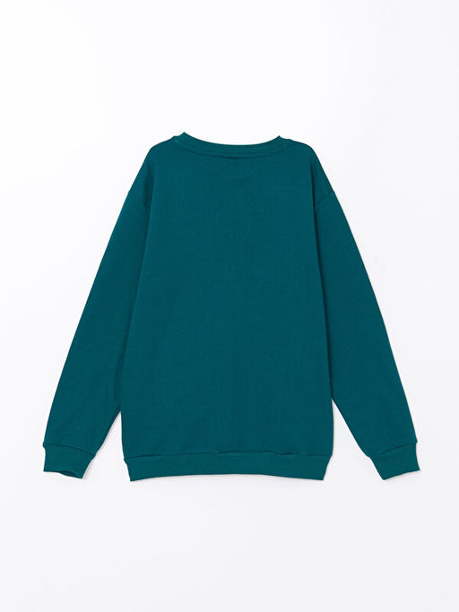 Bisiklet Yaka Erkek ?ocuk Sweatshirt