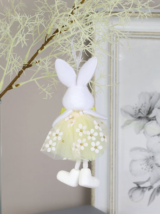 Декоративное украшение Кролик 15 см / W-QT113 /уп 50/ - ГалеонТрейд фото 5