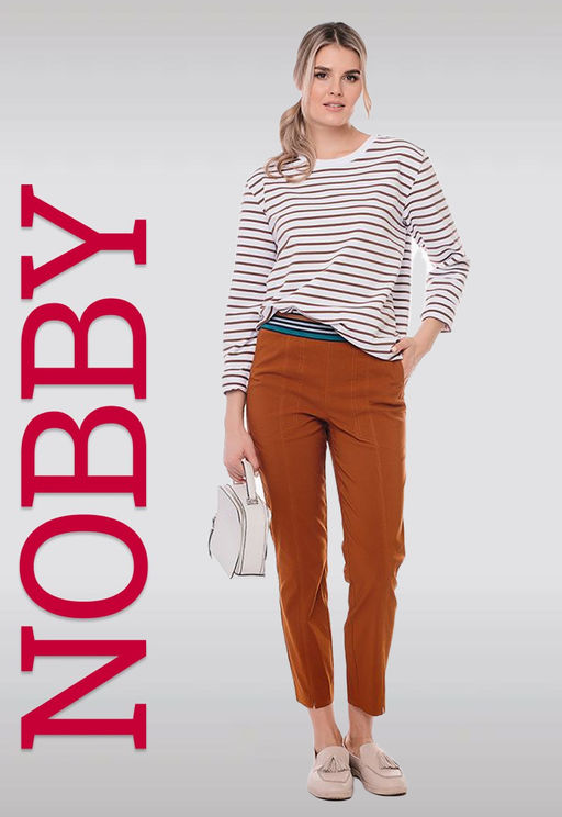 NOBBY, Женские брюки 7021-54 (охра) фото 6