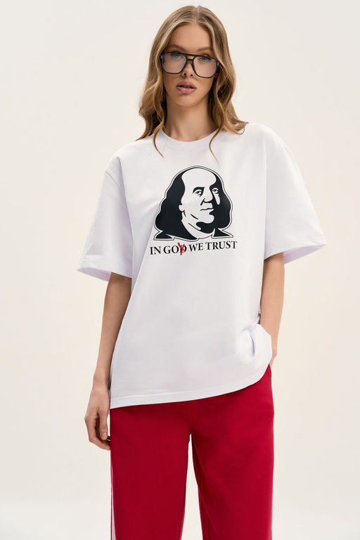 Футболка GO F1001D/01-01.164-170 белый