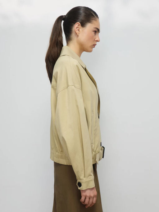 Куртка-бомбер с содержанием хлопка ZR2604102202-132 / Zarina  фото 4