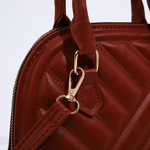 Сумка-клатч на клапане, цвет рыжий - Simaland фото 4