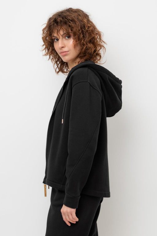 ЕВТ 3117/24/темный черный жакет жен