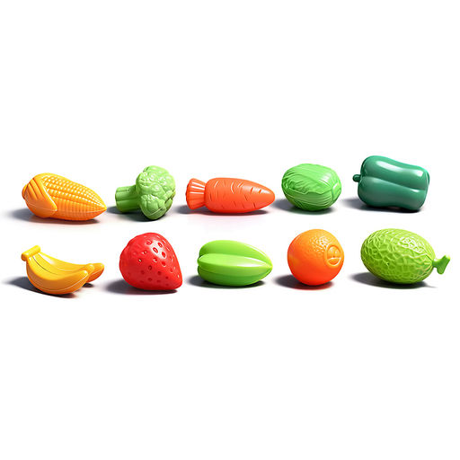 Трактор "Ферма" с овощами, в коробке