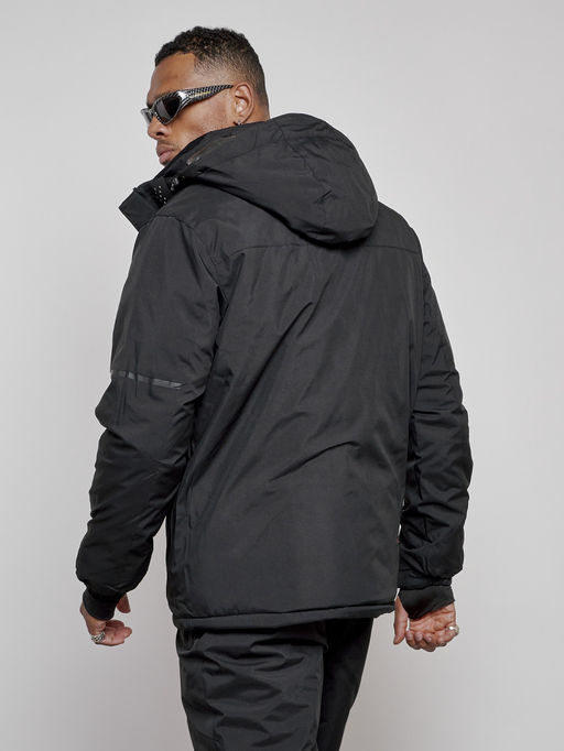 Горнолыжный костюм мужской зимний черного цвета 6306Ch - Leifensh фото 8