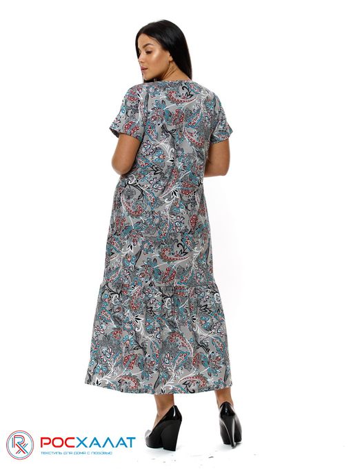 Трикотажное платье  КП-02 (4) - Росхалат фото 5