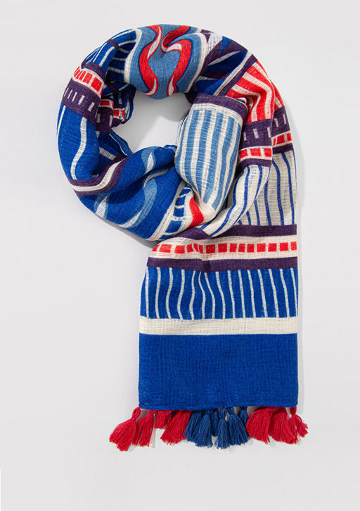 Bask?l? Sal - Mavi фото 2