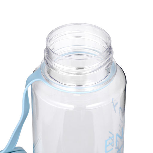 Бутылка для воды, 800 мл, 22×10.5 см, с ситом, синяя