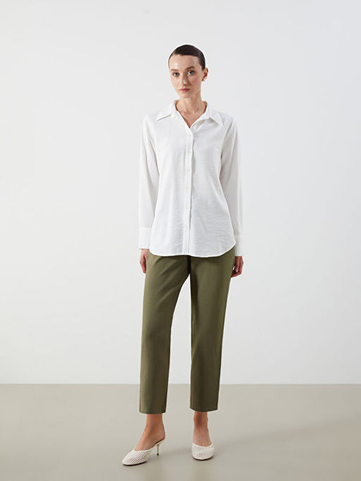 Beli Lastikli Havu? Kesim Kad?n Pantolon