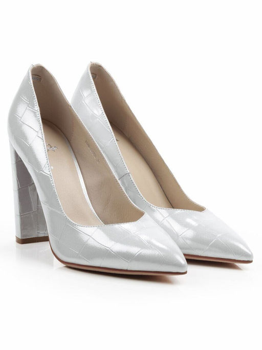 06-A34A-523DA WHITE/PEARL Туфли женские (натуральная кожа)