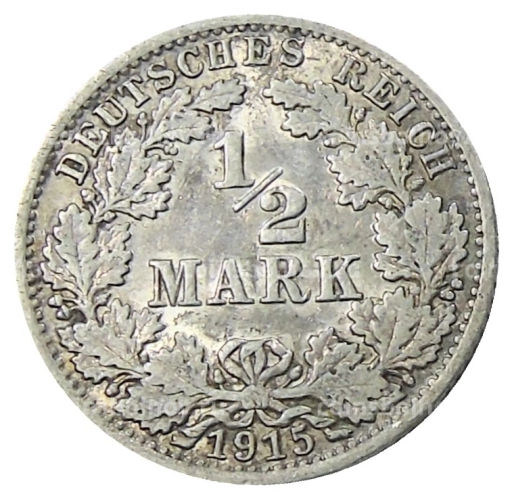 1/2 марки 1915 года A Германия