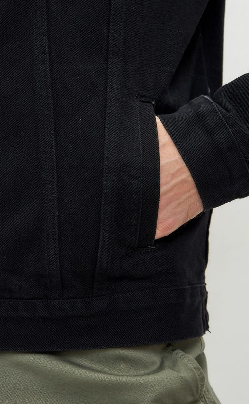 Куртка джинс P011-1336 black