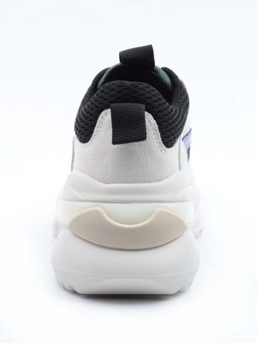 05-DMG11-2 WHITE/GREEN Кроссовки женские (нат.кожа, нат.замша, текстиль) - Фабричный китай фото 12