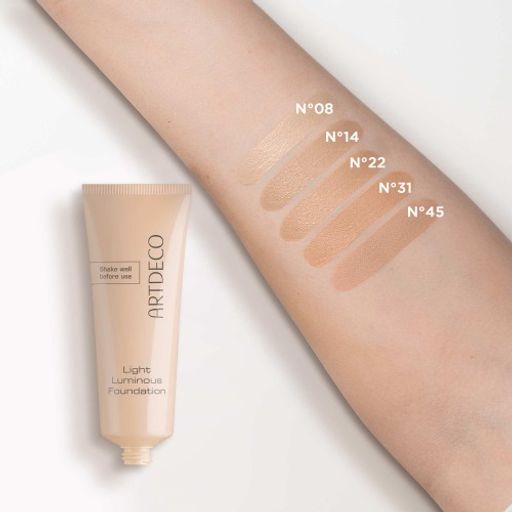 ARTDECO Тональная основа Light Luminous тон 14 warm beige sand, 25 мл  фото 2