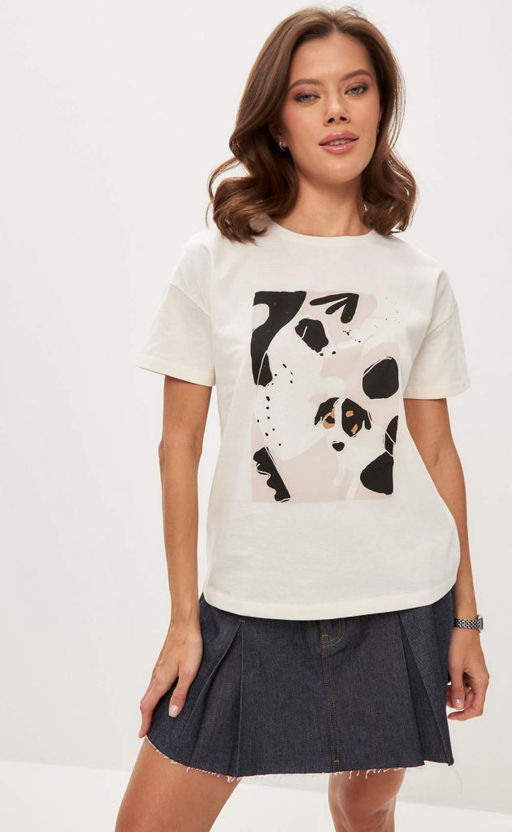 Футболка F412-06-804 milk - Fine joyce фото 9